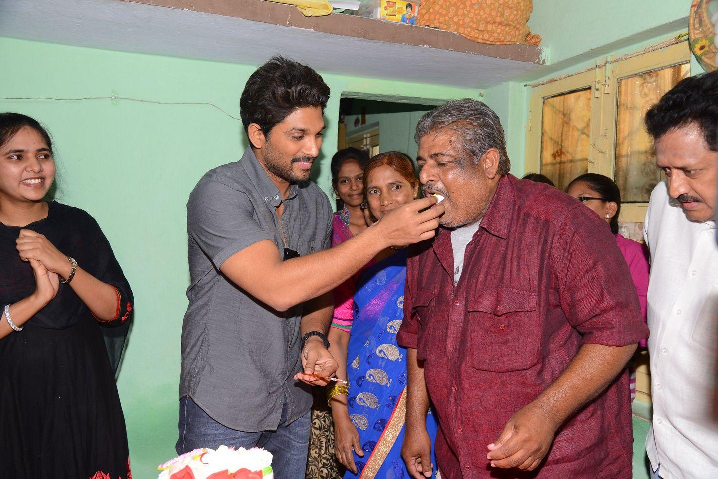 Allu Arjun at Noor Mahamood House Photos