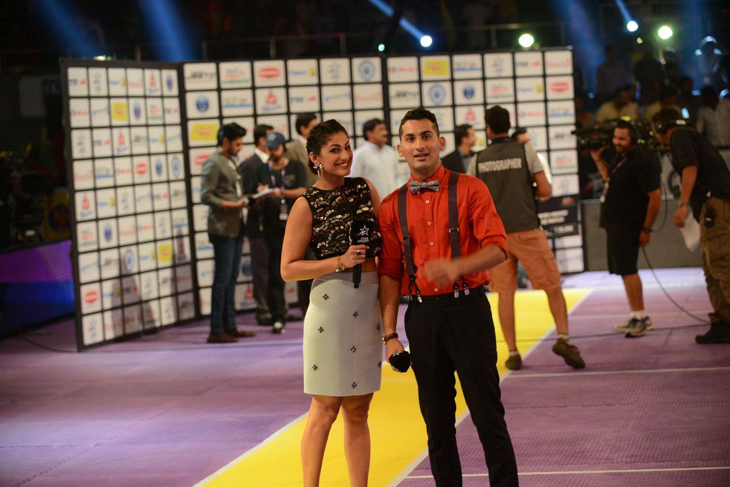 Allu Arjun Family at PRO Kabaddi League Match Photos