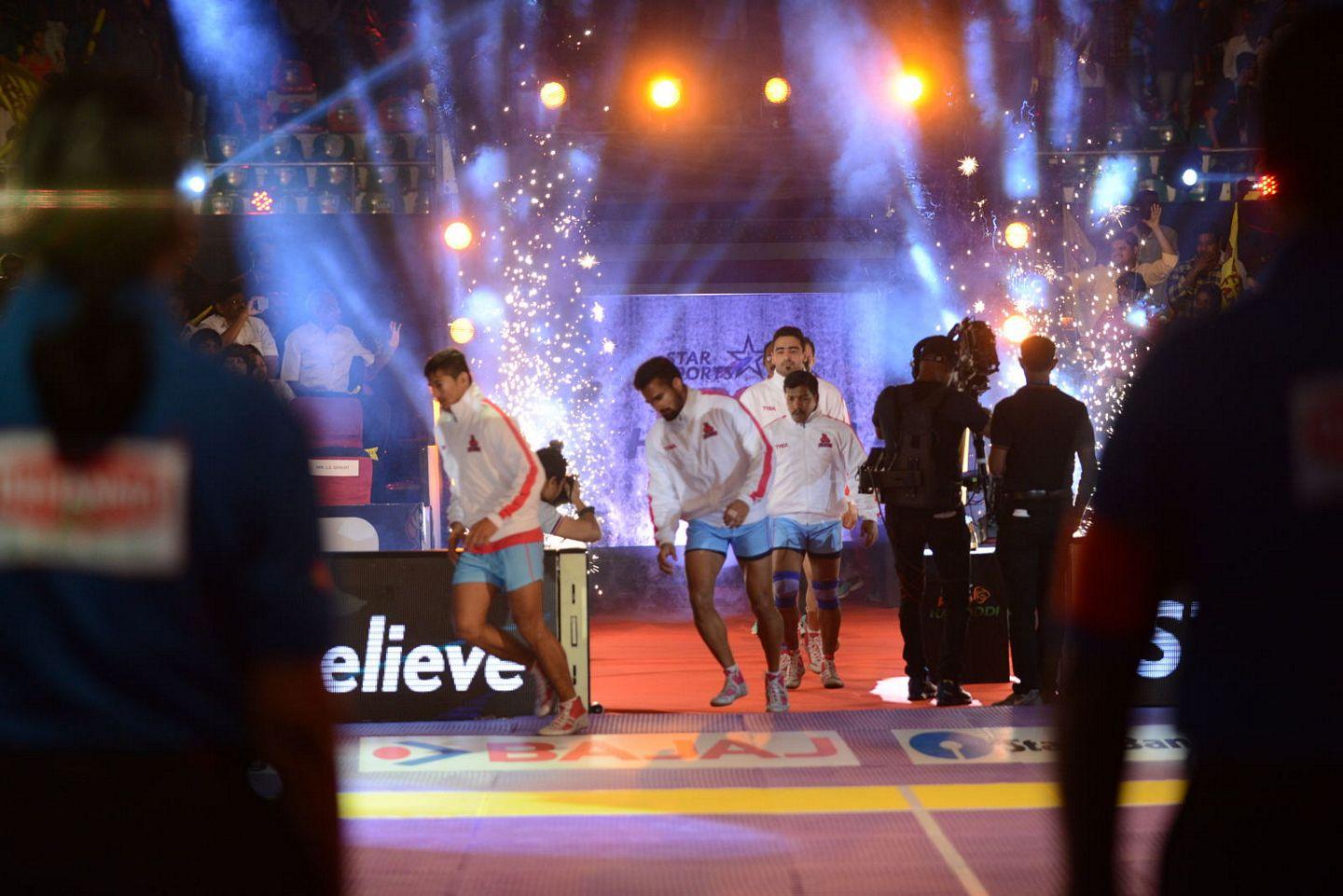 Allu Arjun Family at PRO Kabaddi League Match Photos