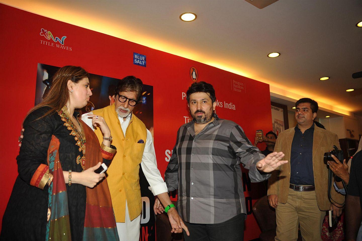 Amitabh Bachchan launches Shadab Amjad Khans book