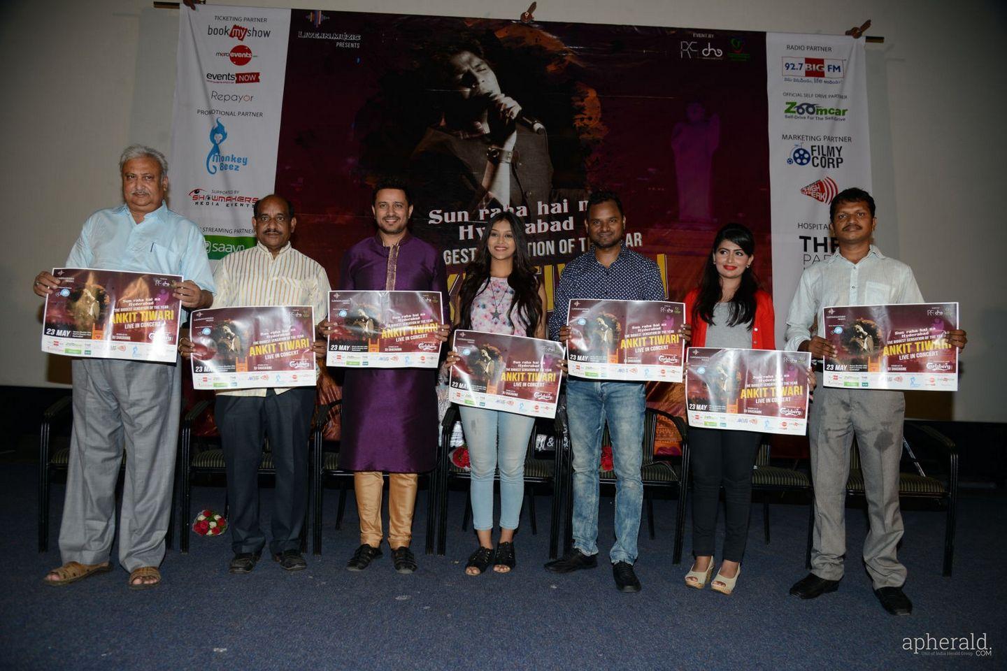 Ankit Tiwari Live Concert Logo Launch