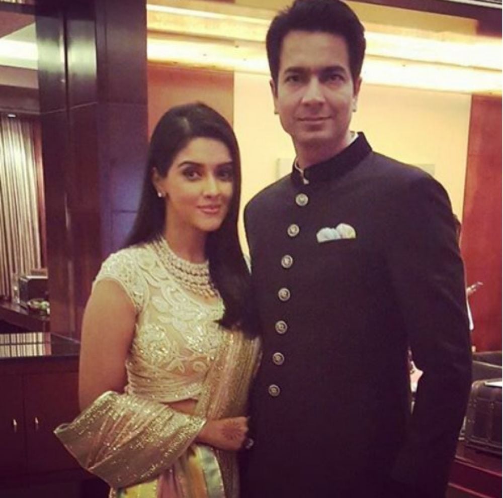 Asin Thottumkal & Rahul Sharma Wedding Reception Photos