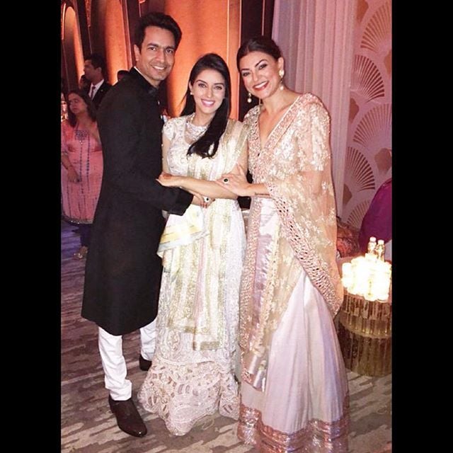 Asin Thottumkal & Rahul Sharma Wedding Reception Photos