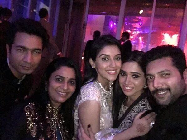 Asin Thottumkal & Rahul Sharma Wedding Reception Photos