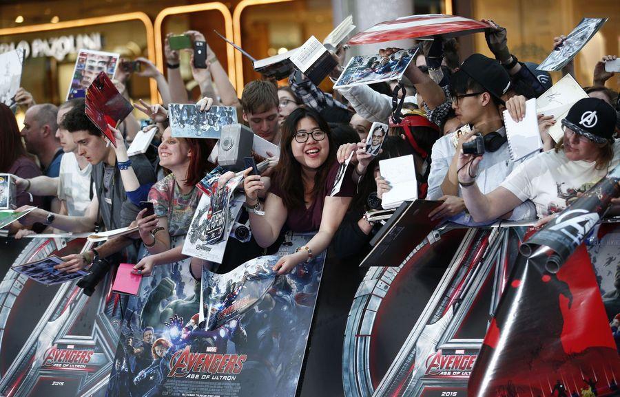 Avengers Age of Ultron UK Premiere Photos