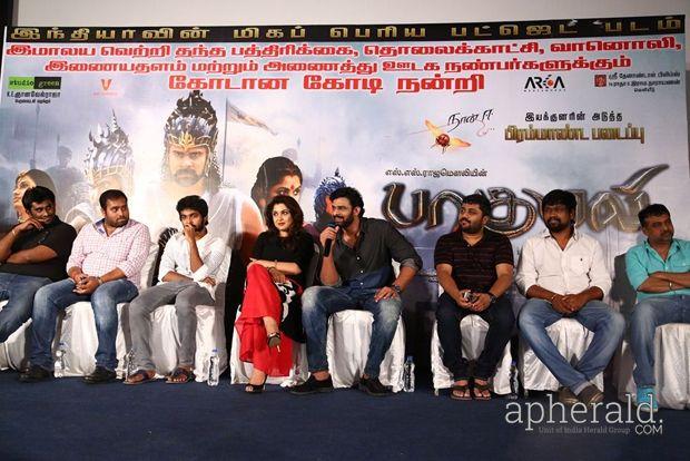 Baahubali Movie Success Meet In Kollywood