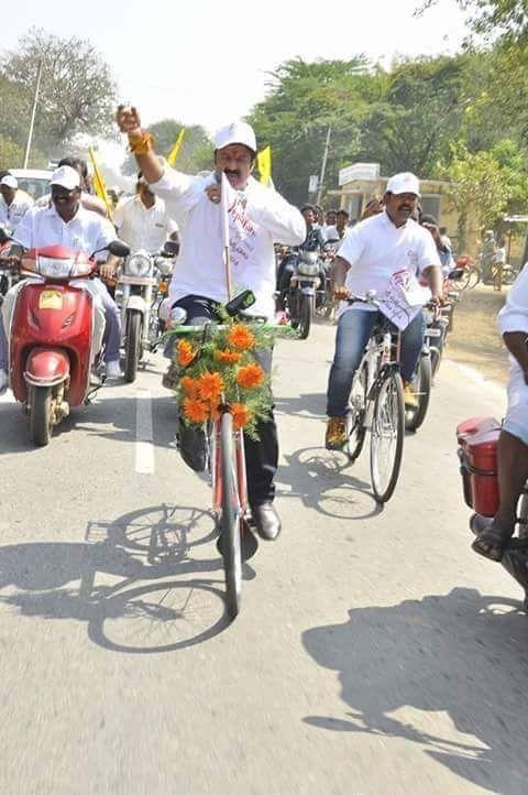 Balakrishna Cycle Ride Photos