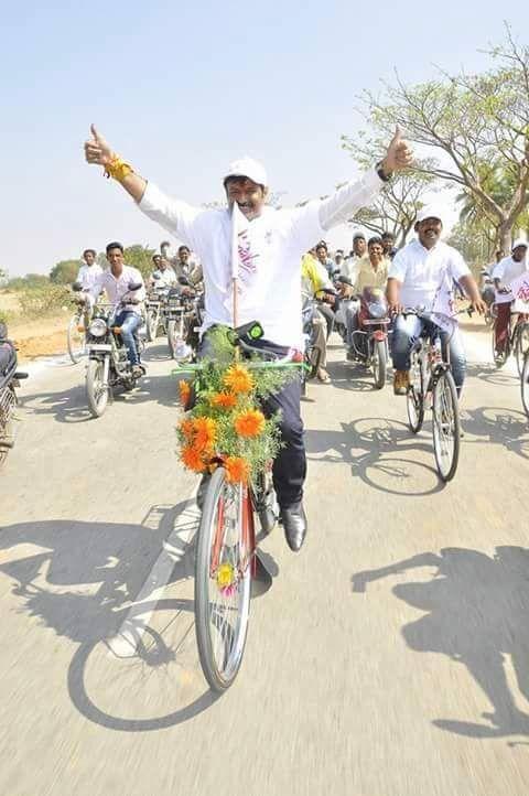 Balakrishna Cycle Ride Photos