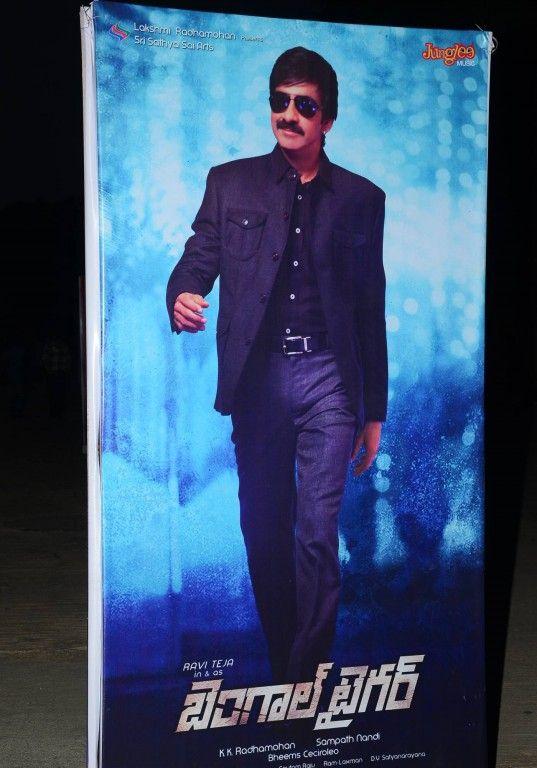 Bengal Tiger Hoardings At Audio Launch