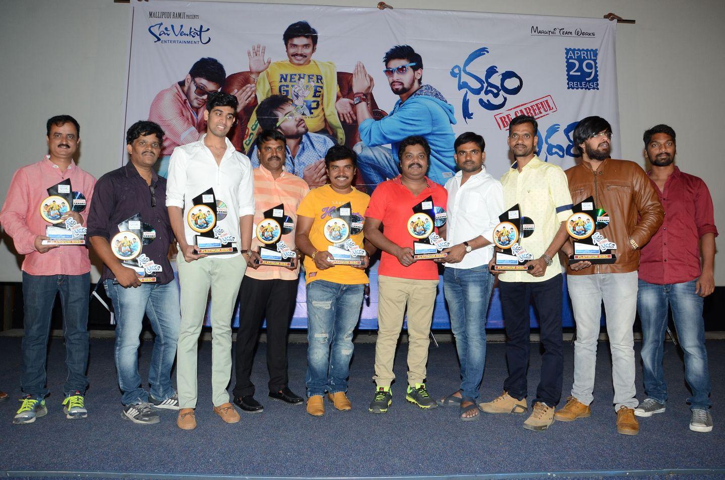 Bhadram be Careful Brother Movie Platinum Disc Function Photos