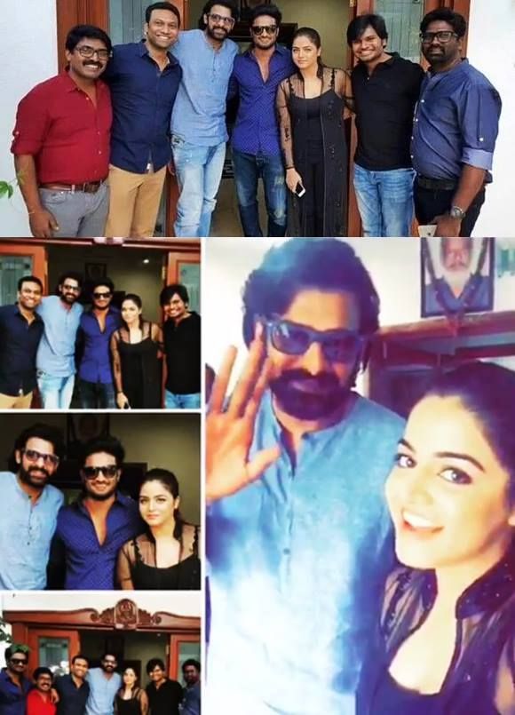Bhale Manchi Roju Team Meets Prabhas Photos
