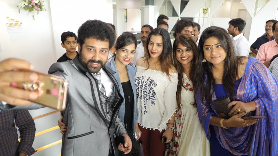 Bigg Boss Contestants at Kathi Karthika Office Opening Photos