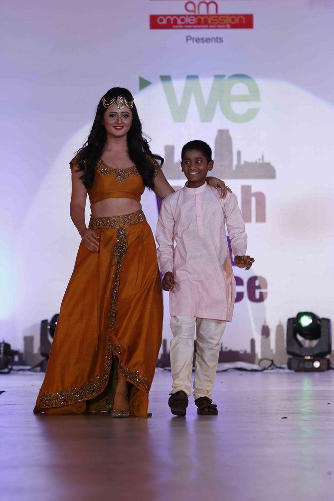 Bollywood small screen celebrities ramp walk At 26/11 Tribute Show