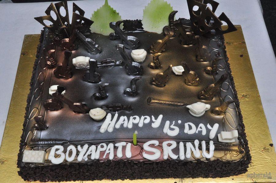 Boyapati srinu Birthday Celebrations In Geetha Arts Office