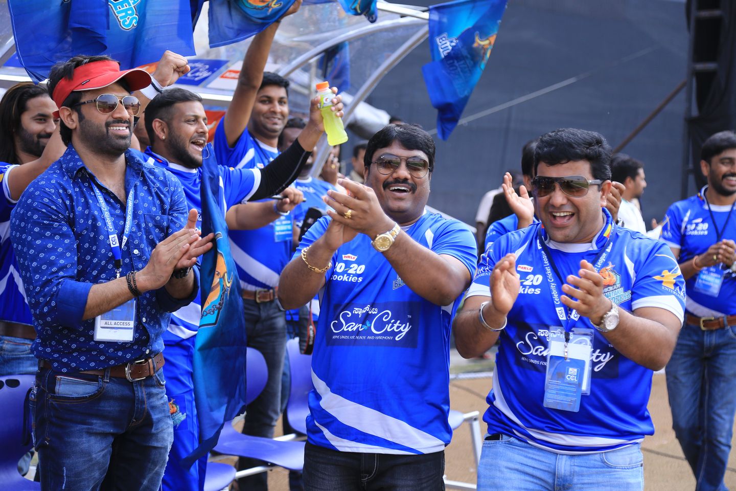 CCL6 Semi Final Karnataka Bulldozers vs Bengal Tigers Match Photos