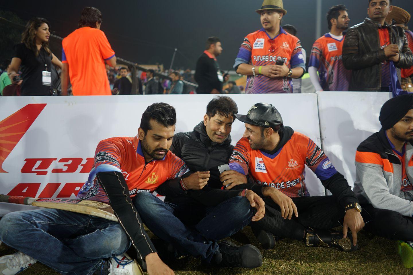 Celebrities At CCL Match