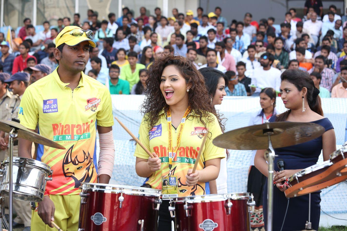 Celebrities At CCL Match