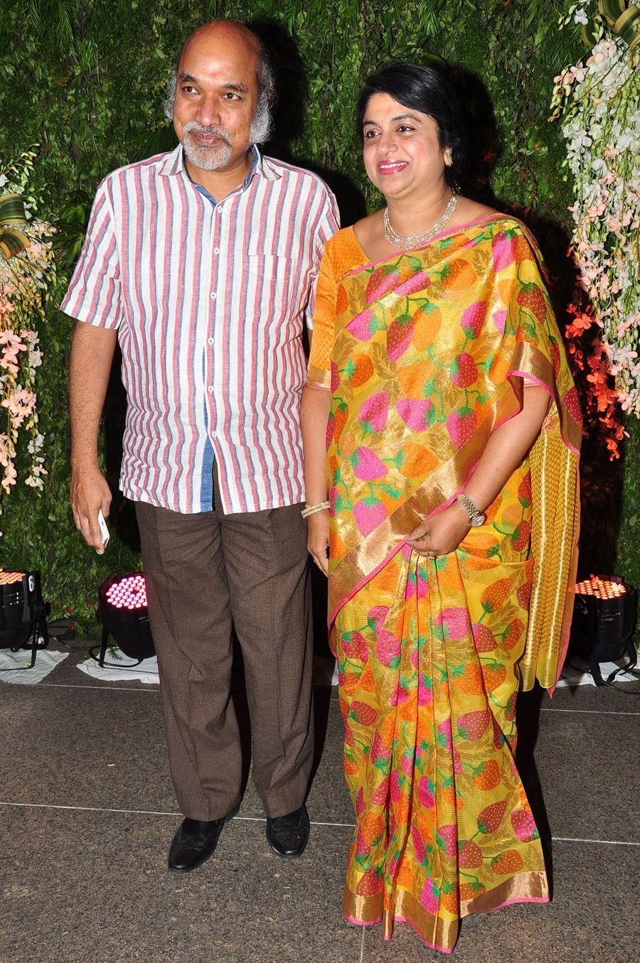 Celebrities at Chiru Daughter Sreeja Reception Photos