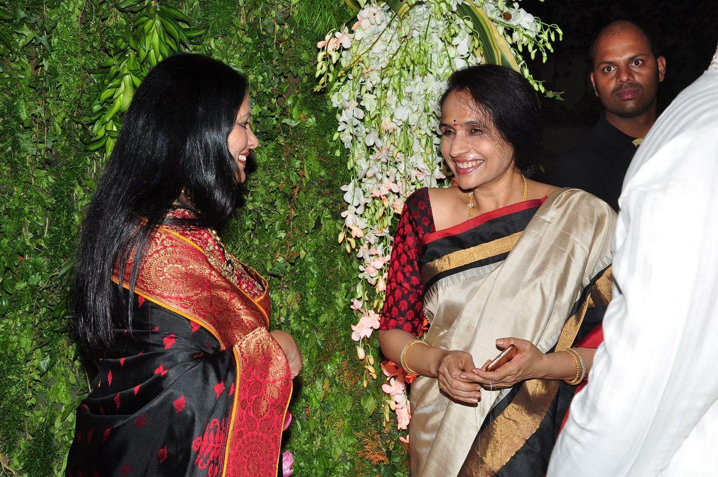 Celebrities at Chiru Daughter Sreeja Reception Photos