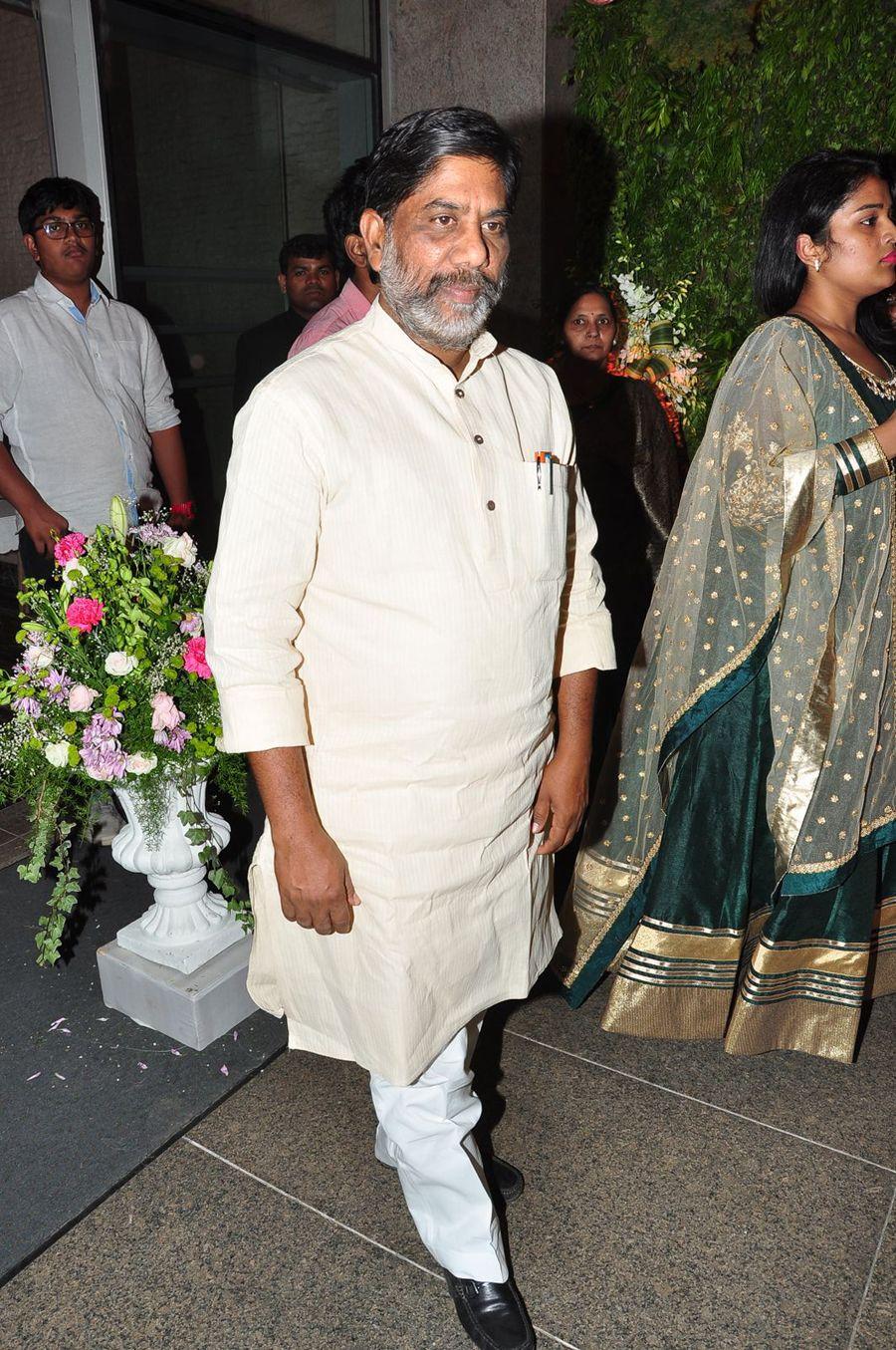 Celebrities at Chiru Daughter Sreeja Reception Photos