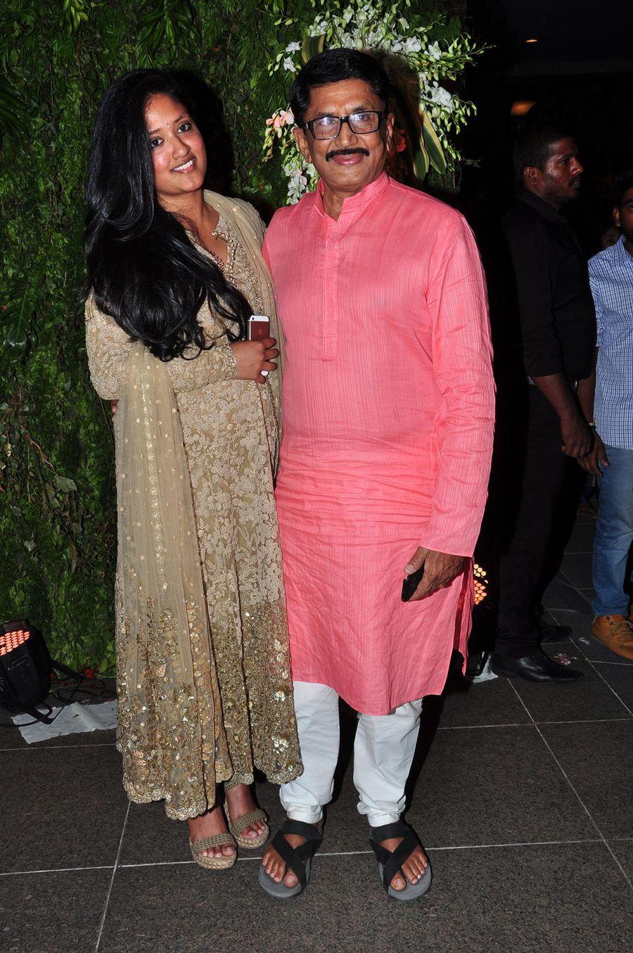 Celebrities at Chiru Daughter Sreeja Reception Photos