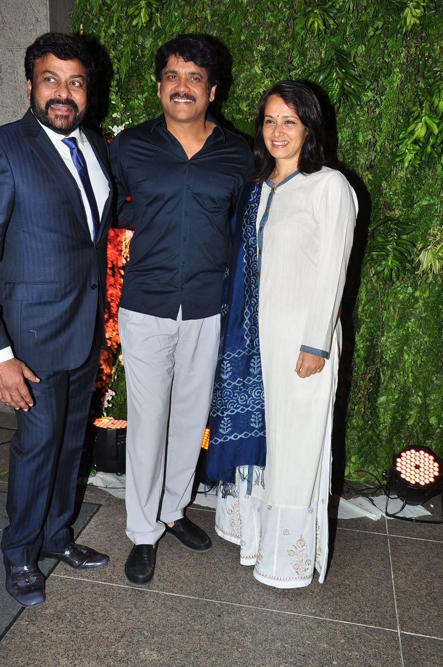 Celebrities at Chiru Daughter Sreeja Reception Photos