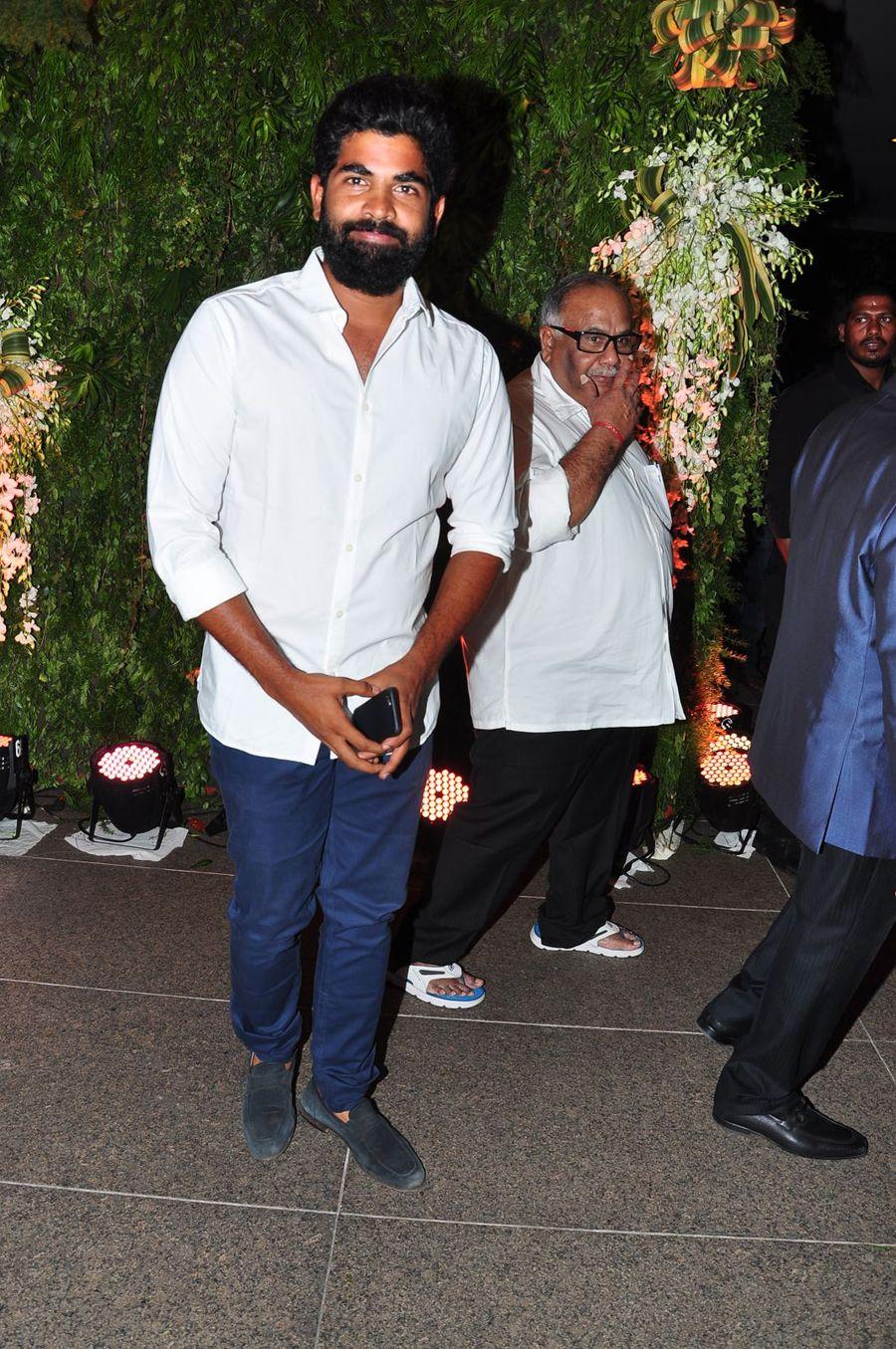 Celebrities at Chiru Daughter Sreeja Reception Photos