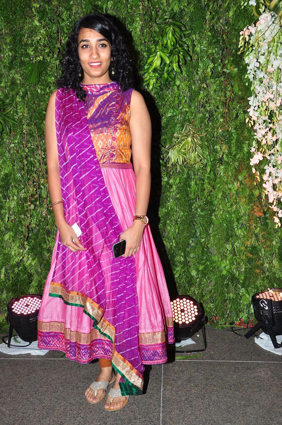 Celebrities at Chiru Daughter Sreeja Reception Photos
