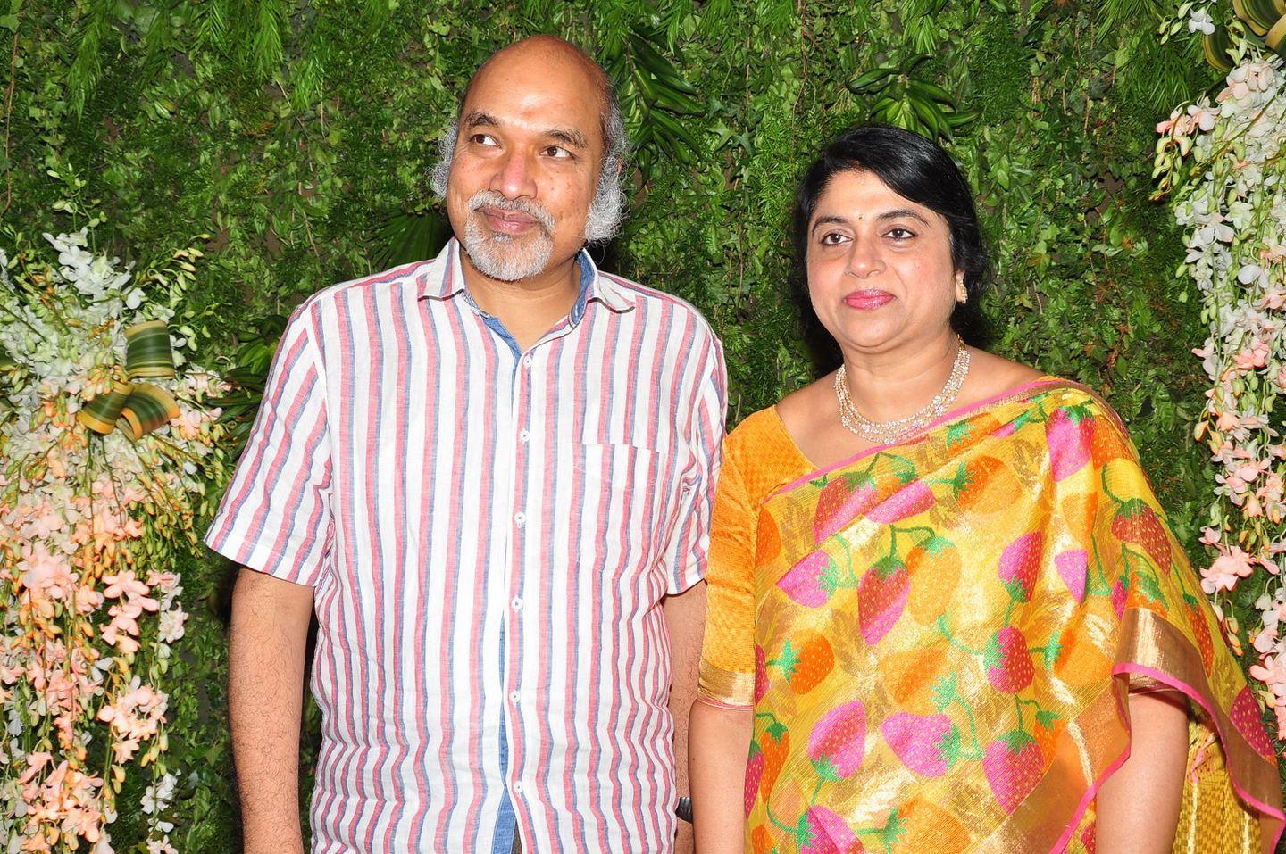 Celebrities at Chiru Daughter Sreeja Reception Photos