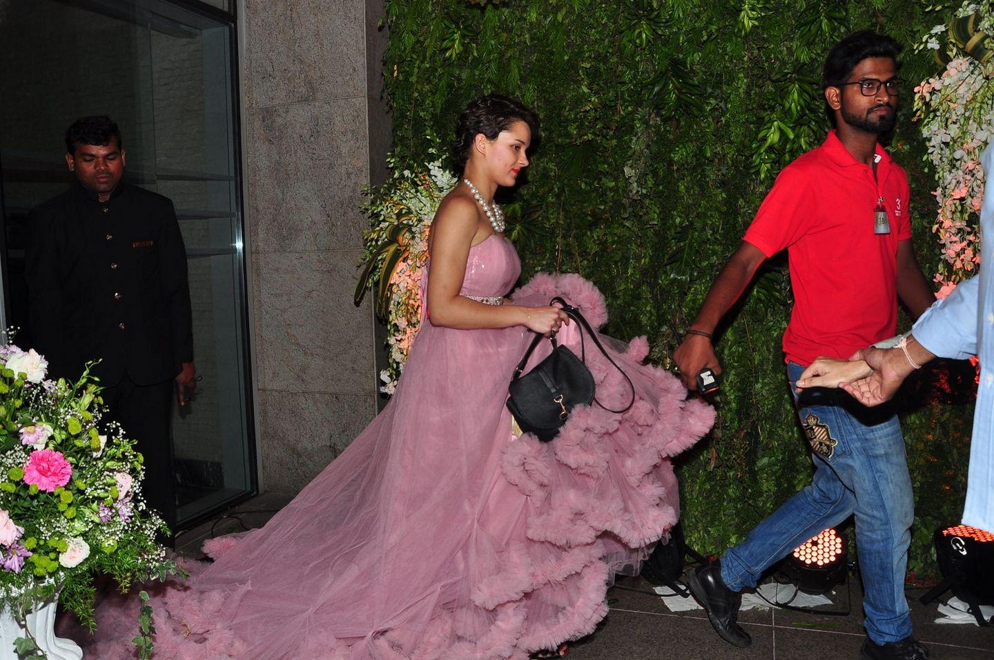 Celebrities at Chiru Daughter Sreeja Reception Photos