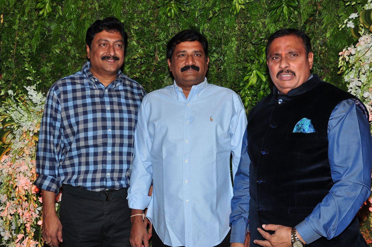 Celebrities at Chiru Daughter Sreeja Reception Photos