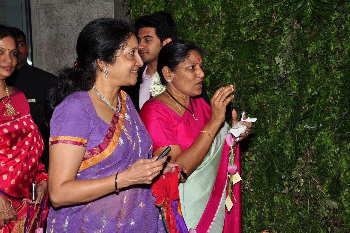 Celebrities at Chiru Daughter Sreeja Reception Photos