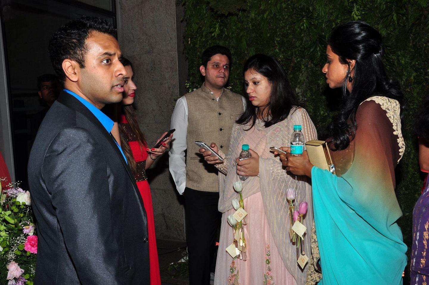 Celebrities at Chiru Daughter Sreeja Reception Photos