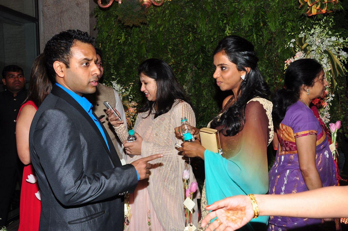 Celebrities at Chiru Daughter Sreeja Reception Photos