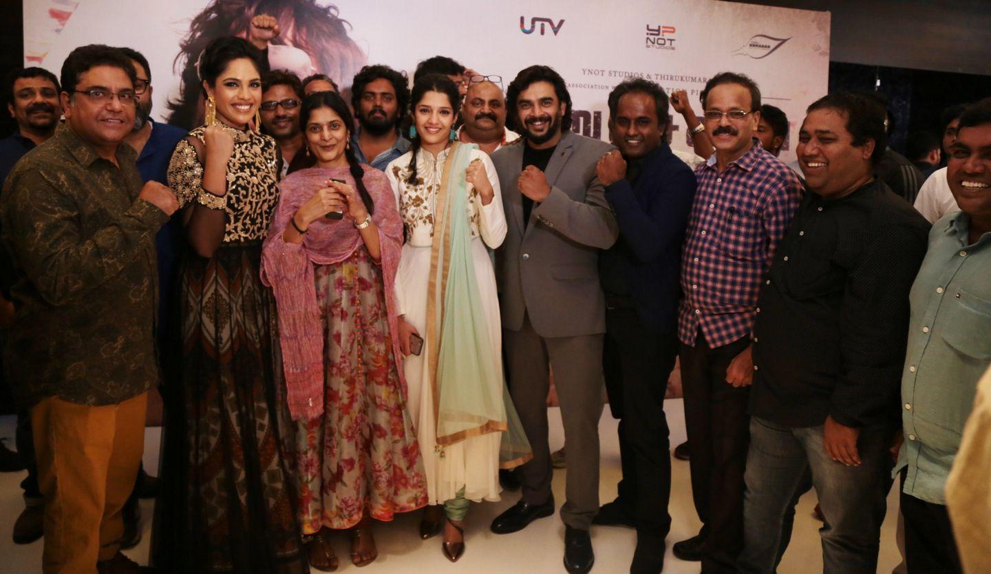 Celebrities at Irudhi Suttru Premiere Pics