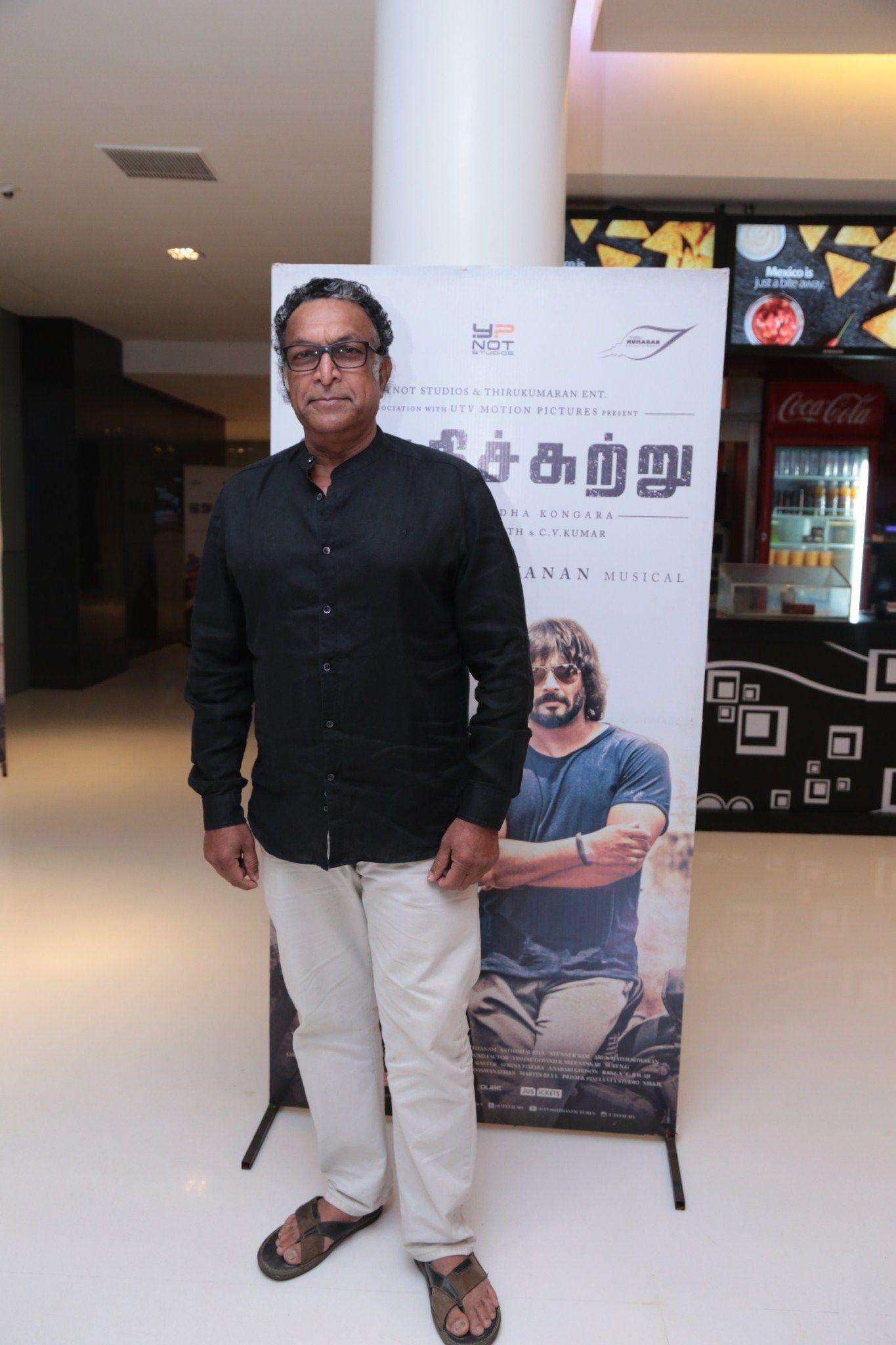 Celebrities at Irudhi Suttru Premiere Pics