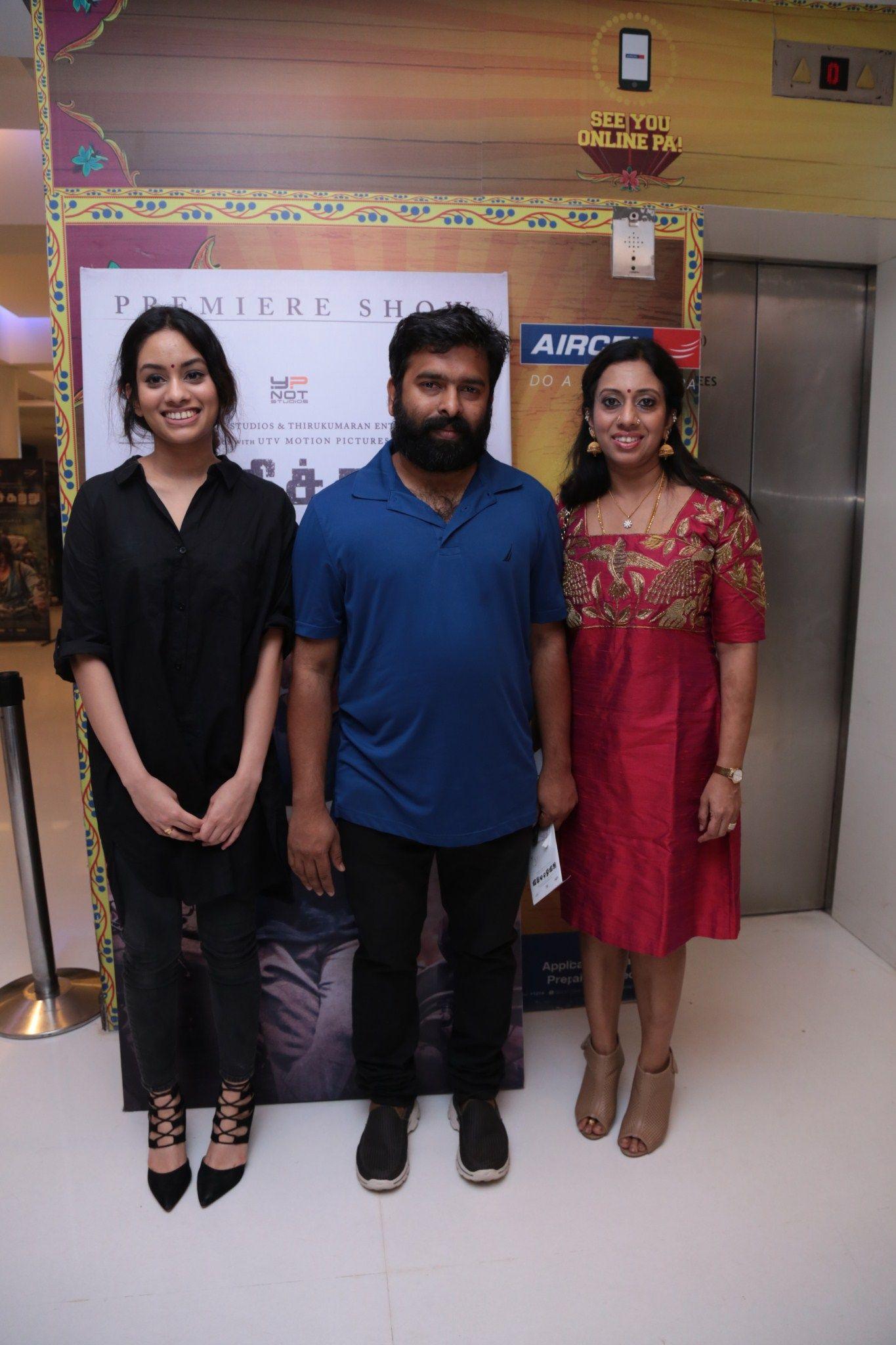 Celebrities at Irudhi Suttru Premiere Pics