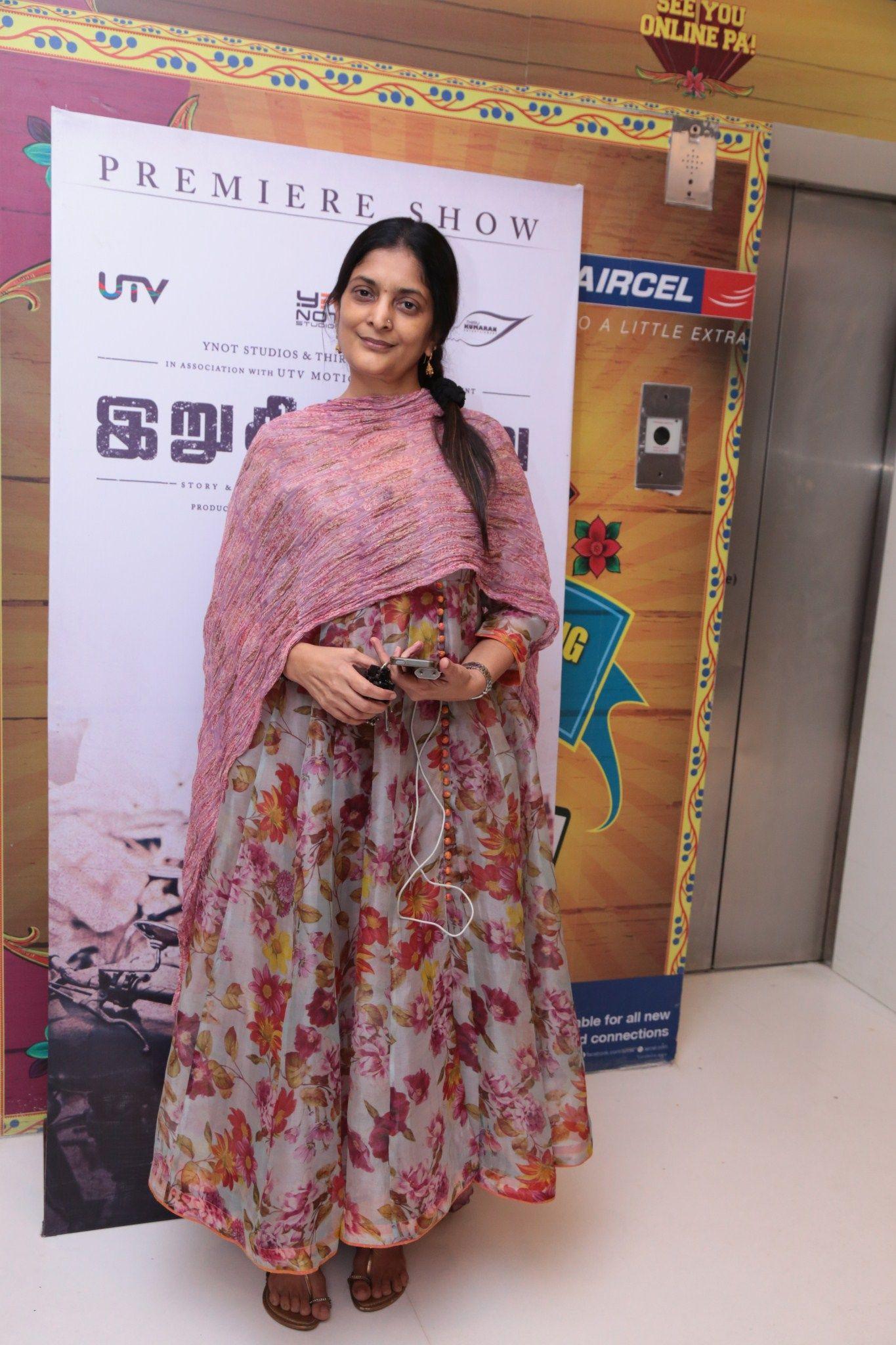 Celebrities at Irudhi Suttru Premiere Pics
