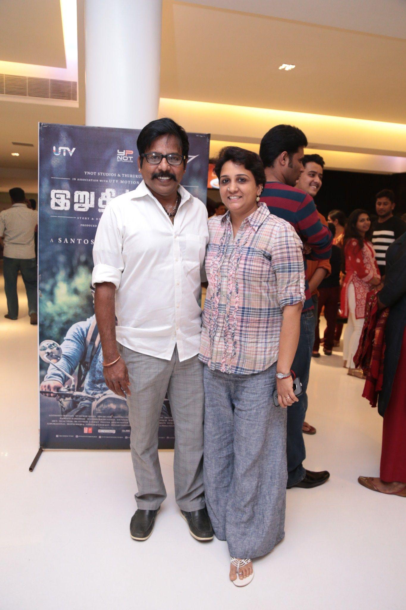 Celebrities at Irudhi Suttru Premiere Pics