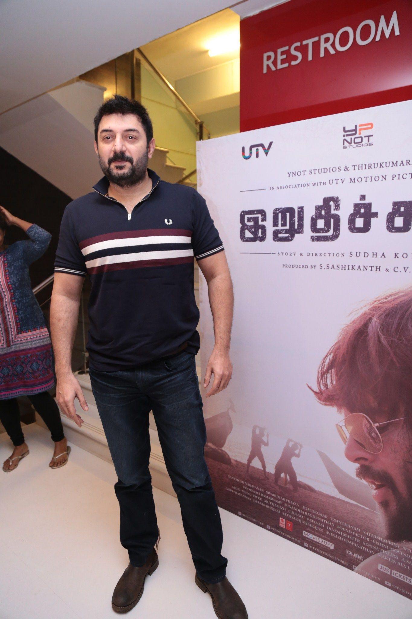 Celebrities at Irudhi Suttru Premiere Pics