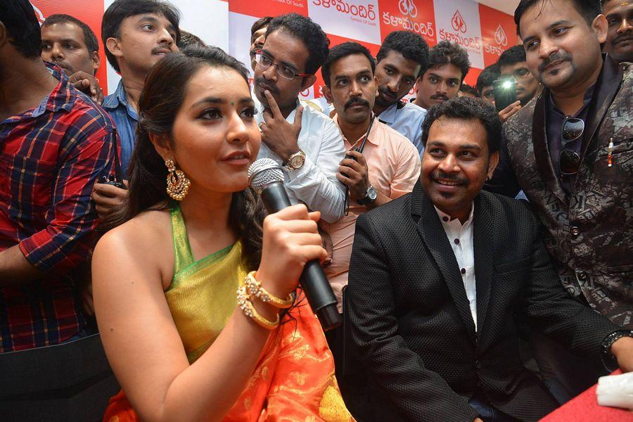 Celebrities at Launch of Kalamandir 25th Store Photos