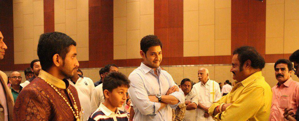 Celebrities At Mahesh Babu Cousins Engagement Photos