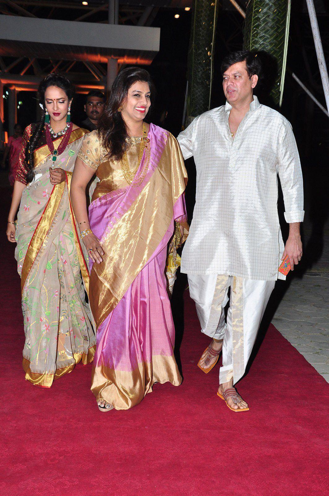 Celebrities at Pearl V Potluri Half Saree Ceremony