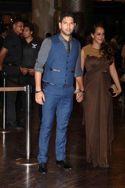 celebrities at preity zintas wedding reception