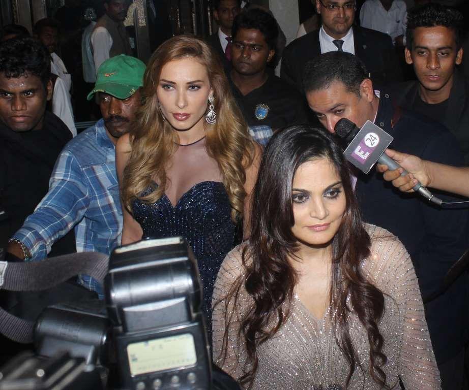 celebrities at preity zintas wedding reception