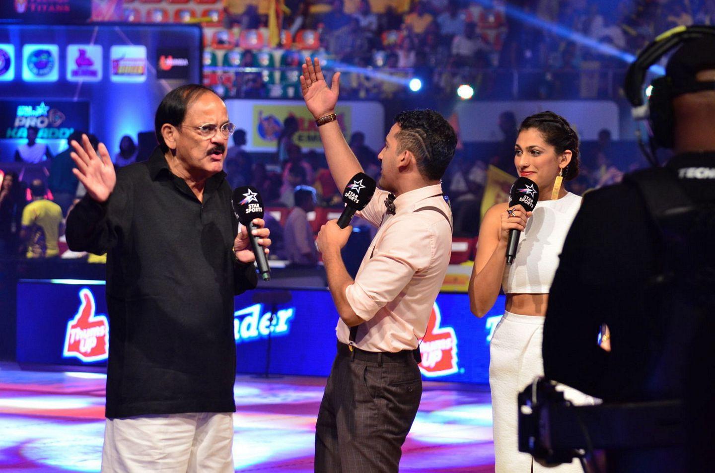 Celebrities At Pro Kabaddi Match Photos