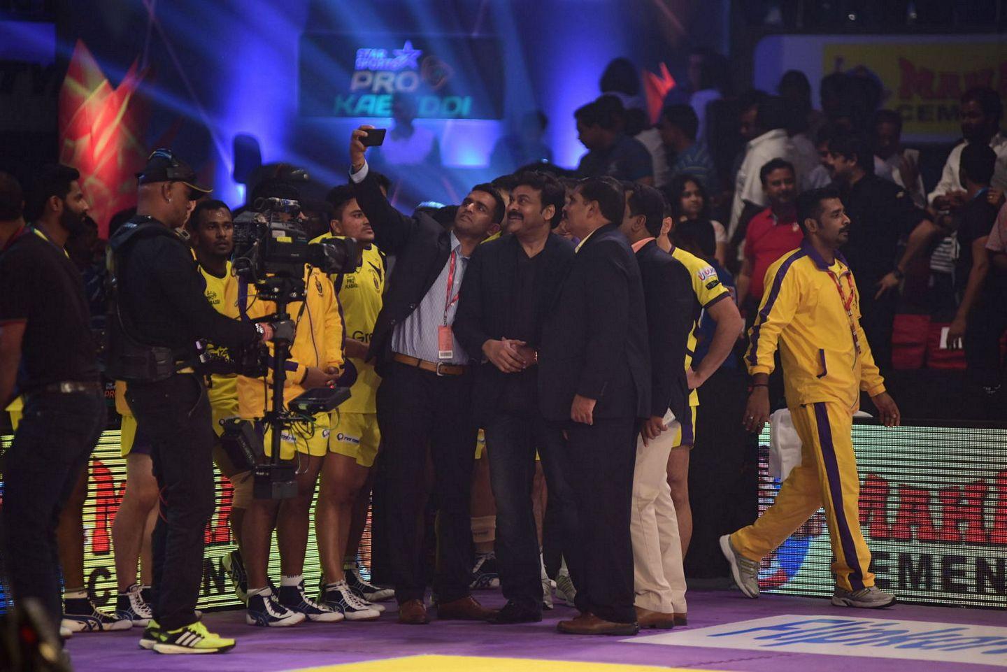 Celebrities At Pro Kabaddi Match Photos