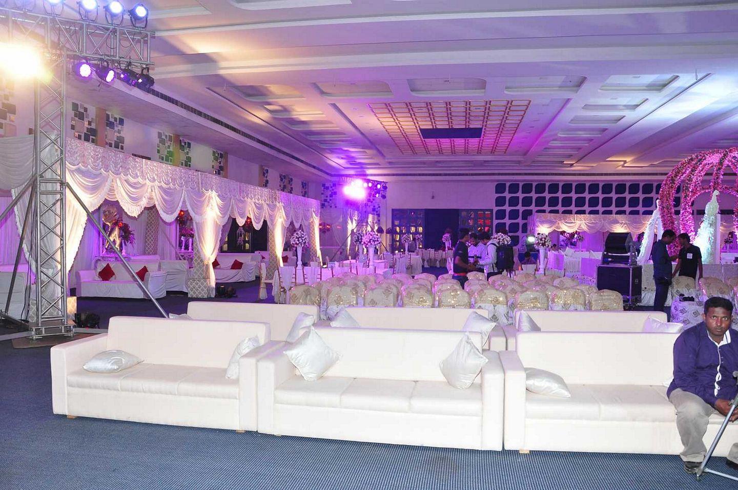 Celebrities At Thrupti And Ankit  Wedding Reception Photos
