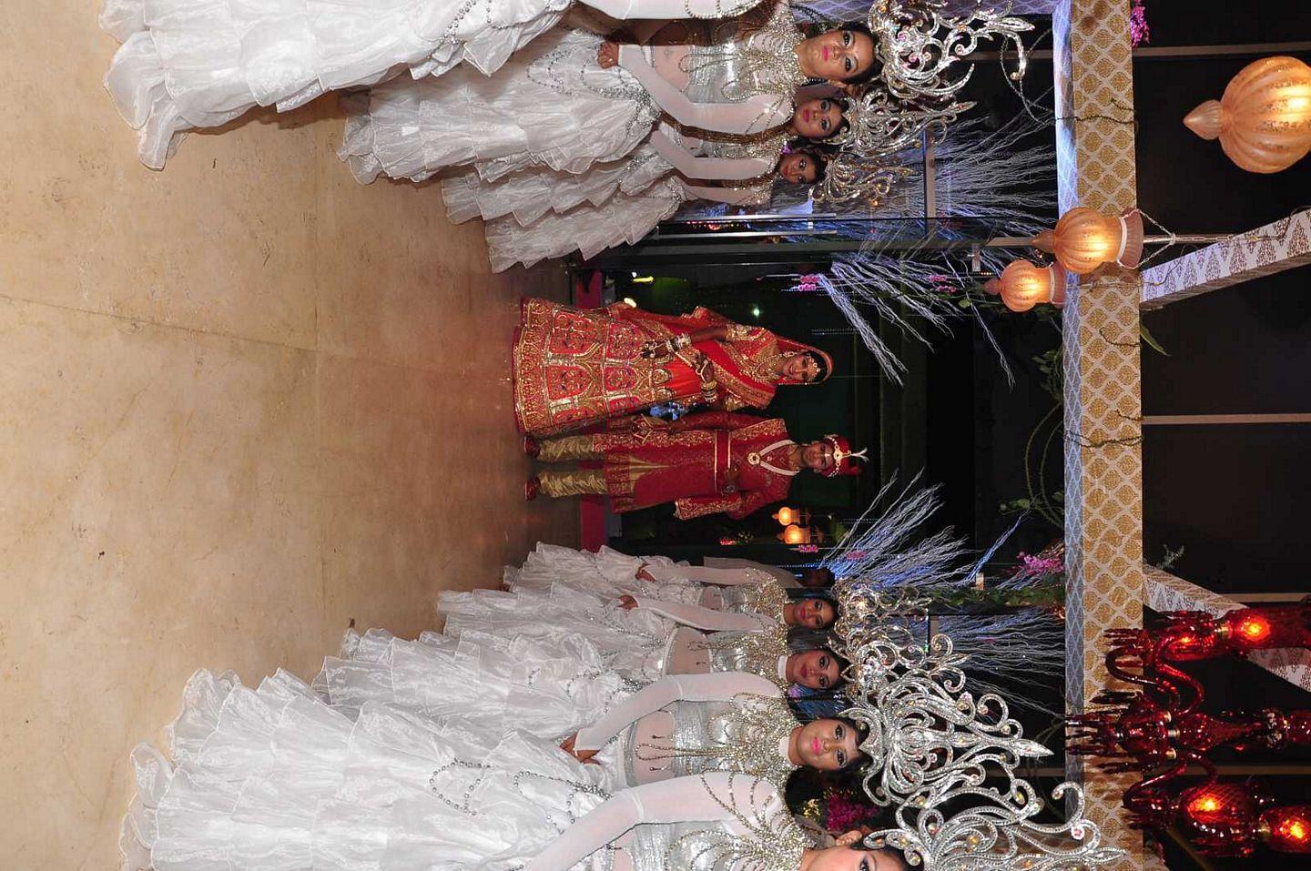 Celebrities At Thrupti And Ankit  Wedding Reception Photos