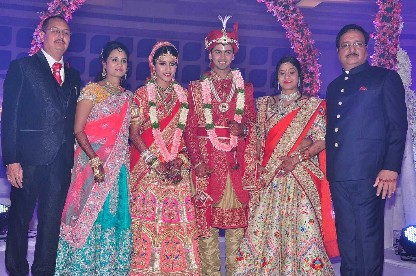 Celebrities At Thrupti And Ankit  Wedding Reception Photos